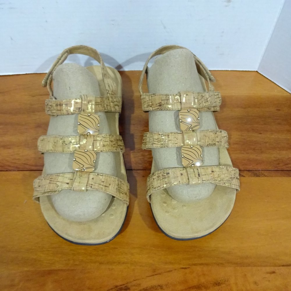 VIONIC/ORTHAHEEL REST AMBER SANDALS
